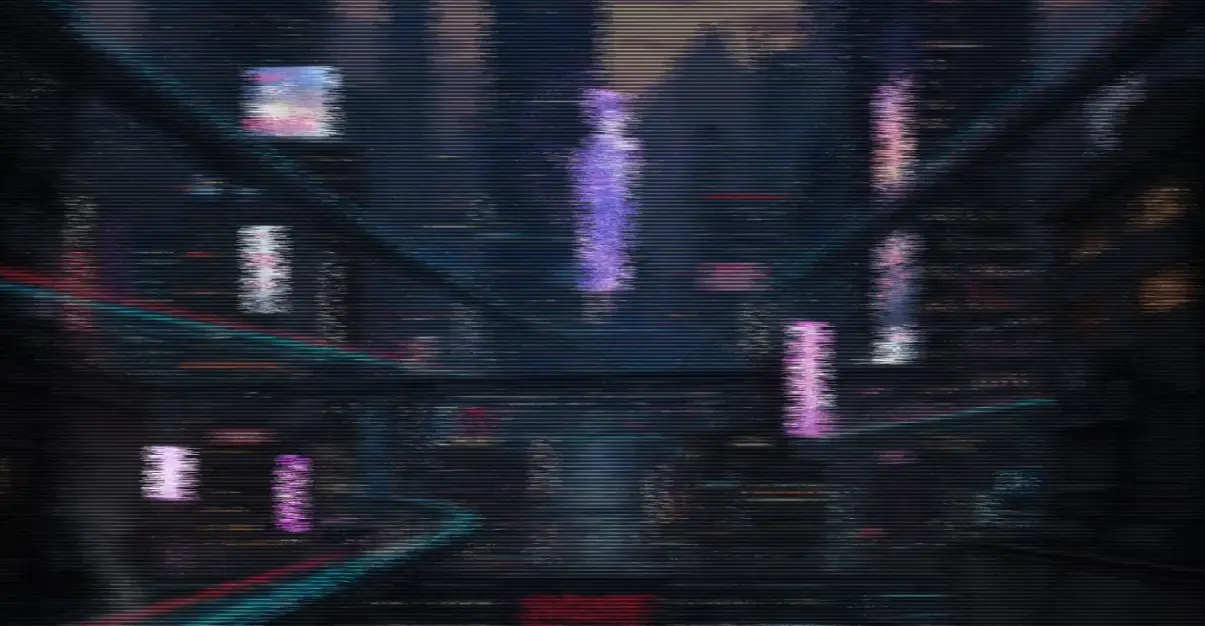 サイバーパンク都市背景映像素材 / Cyberpunk City Background Video